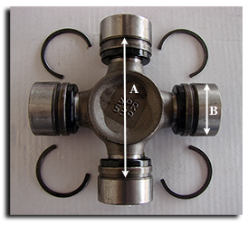 U Joint Measurement Chart