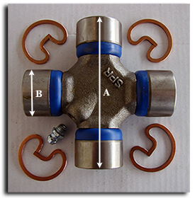 U Joint Measurement Chart
